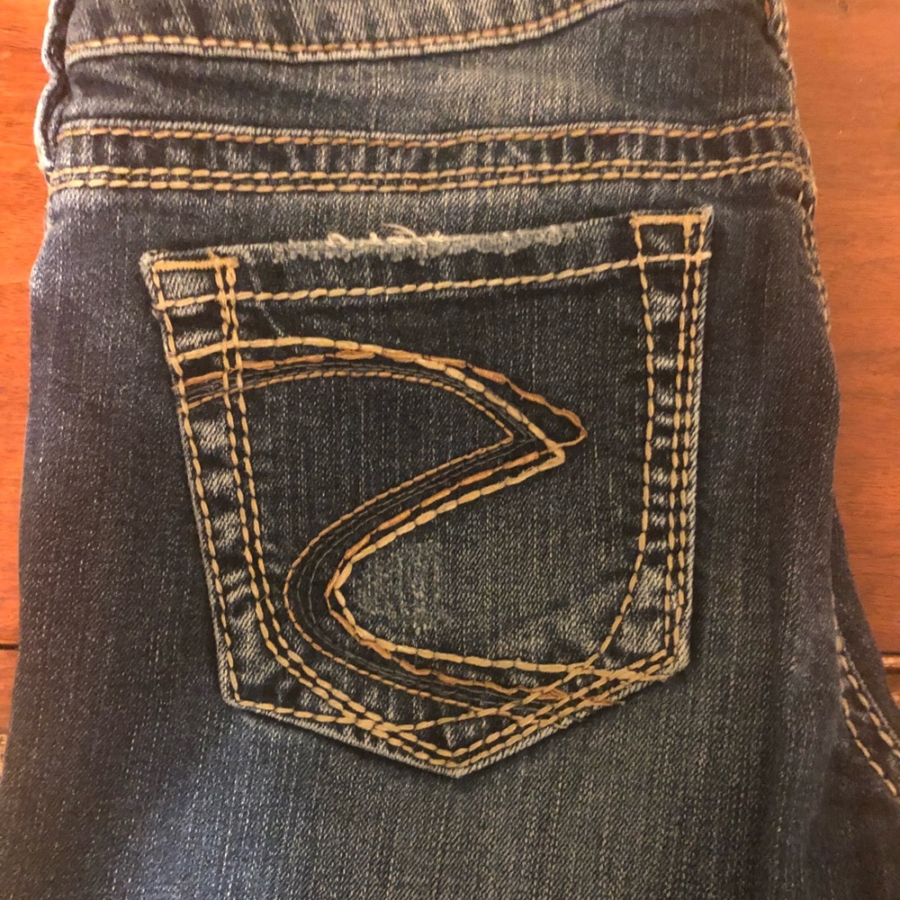 Silver jeans